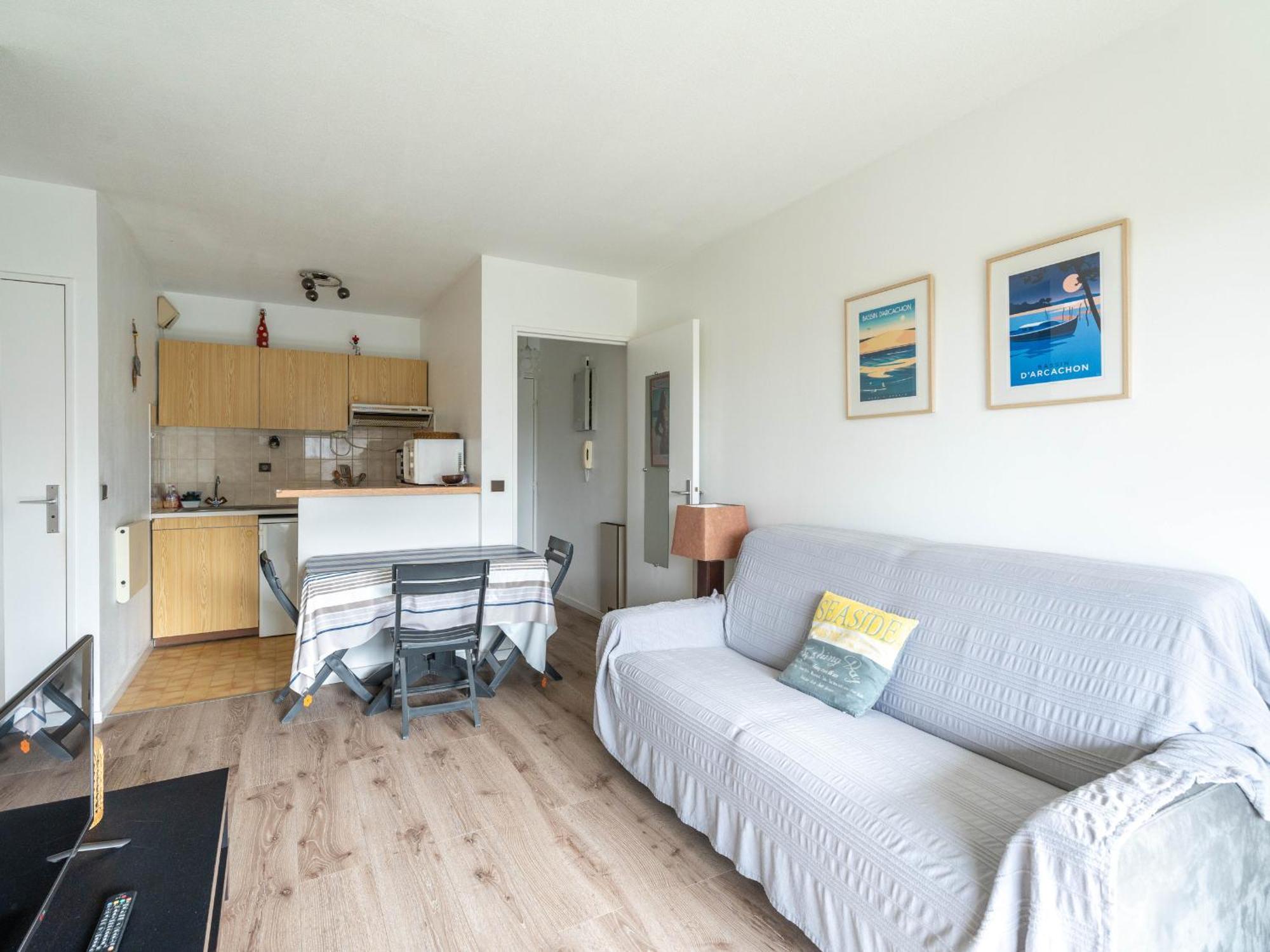 Appartement Proche Plage & Casino Avec Balcon Et Parking Prive, Arcachon - Fr-1-319-110 Eksteriør billede